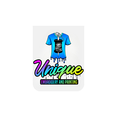 Unique Embroidery and Printing Logo